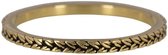 Ring Briads Gold Steel