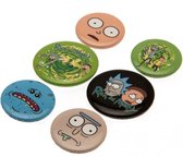 Rick And Morty Portal Button Badge Set (Multicoloured)