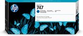 HP 747 - 300 ml - chroomblauw - origineel - DesignJet - inktcartridge - voor DesignJet Z9+ PostScript, Z9+dr, Z9+dr PostScript