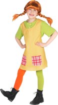 METAMORPH GmbH - Pippi Langkous kostuum voor meisjes - 110-116 cm (5-6 jaar)
