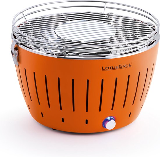 LotusGrill Classic Tafelbarbecue - Ø350 mm - Oranje van LotusGrill — afbeelding 3
