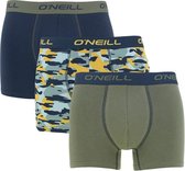 boxers 3-pack camouflage blauw & groen
