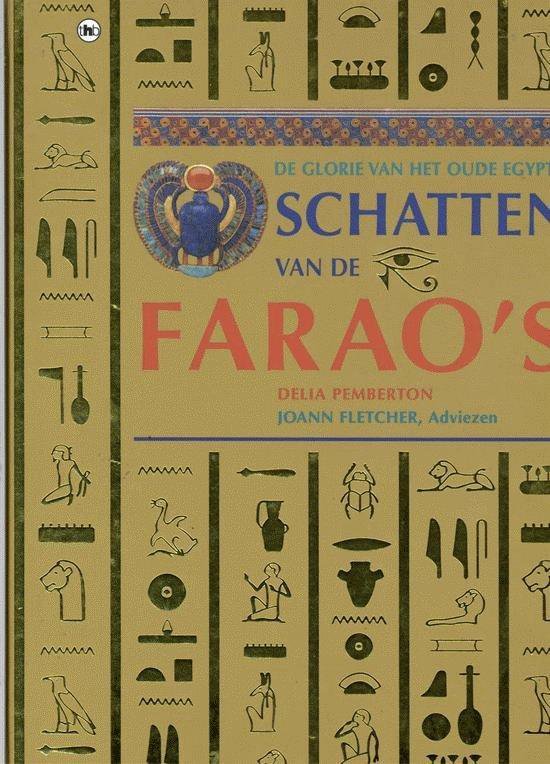Cover van het boek 'Schatten van de farao's' van Delia Pemberton en J. Fletcher