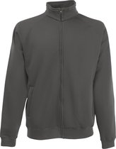 Fruit Of The Loom Heren Premium 70/30 Sweatshirt Met Volledige Ritssluiting (Licht Graphite)