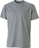 Fusible Systems - Heren James and Nicholson Workwear T-Shirt (Lichtgrijs)