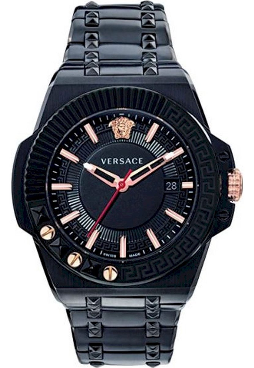 Versace - Horloge - Heren - Chronograaf - Kwarts - Chain Reaction - VEDY00719