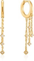 Sparkle Cascade Huggie Hoop Ear. M