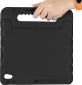 iPad Air 2022 hoes Kinderen - Draagbare tablet kinderhoes met handvat – Zwart