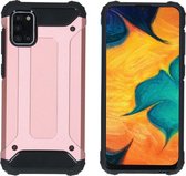 iMoshion Rugged Xtreme Backcover Samsung Galaxy A31 hoesje - Rosé Goud