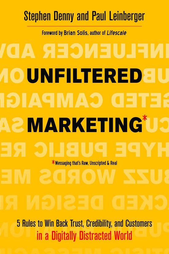 Unfiltered Marketing - cover