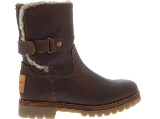 Dames Enkellaars Panama Jack Felia B52 Grass Cuero Bruin - Maat 38 | bol.com