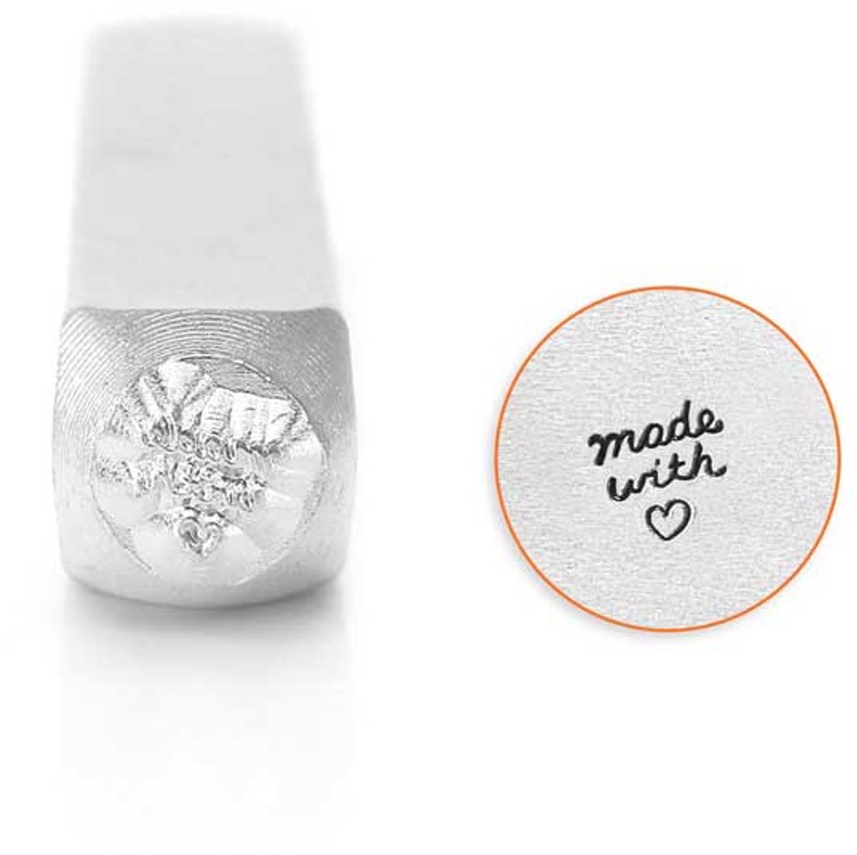 ImpressArt Slagstempel made with love - 4mm