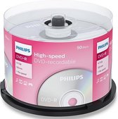 Philips DM4S6B50F - DVD-R - 4,7GB - Speed 16x - Spindle - 50 stuks