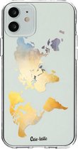 Casetastic Apple iPhone 12 / iPhone 12 Pro Hoesje - Softcover Hoesje met Design - Brilliant World Print