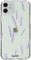 Casetastic Apple iPhone 12 / iPhone 12 Pro Hoesje - Softcover Hoesje met Design - Wonders of Lavender Print
