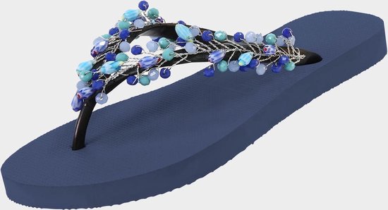 Uzurii Baby Blue Amazon dames slippers, Navy Blue, maat: 35/36 | bol.com