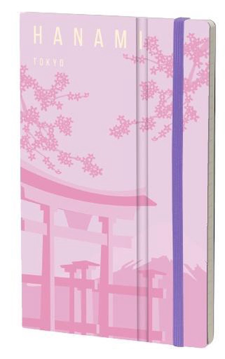 Stifflexible Notitieboek Tokyo 13 X 21 Cm Papier Roze