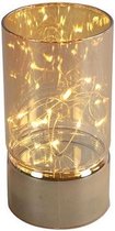 Decostar Kerstverlichting Led Gabrike 15 Cm M Glas Geel/oranje