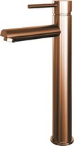 Robinet de lavabo Brauer Copper Edition surélevé PVD cuivre brossé