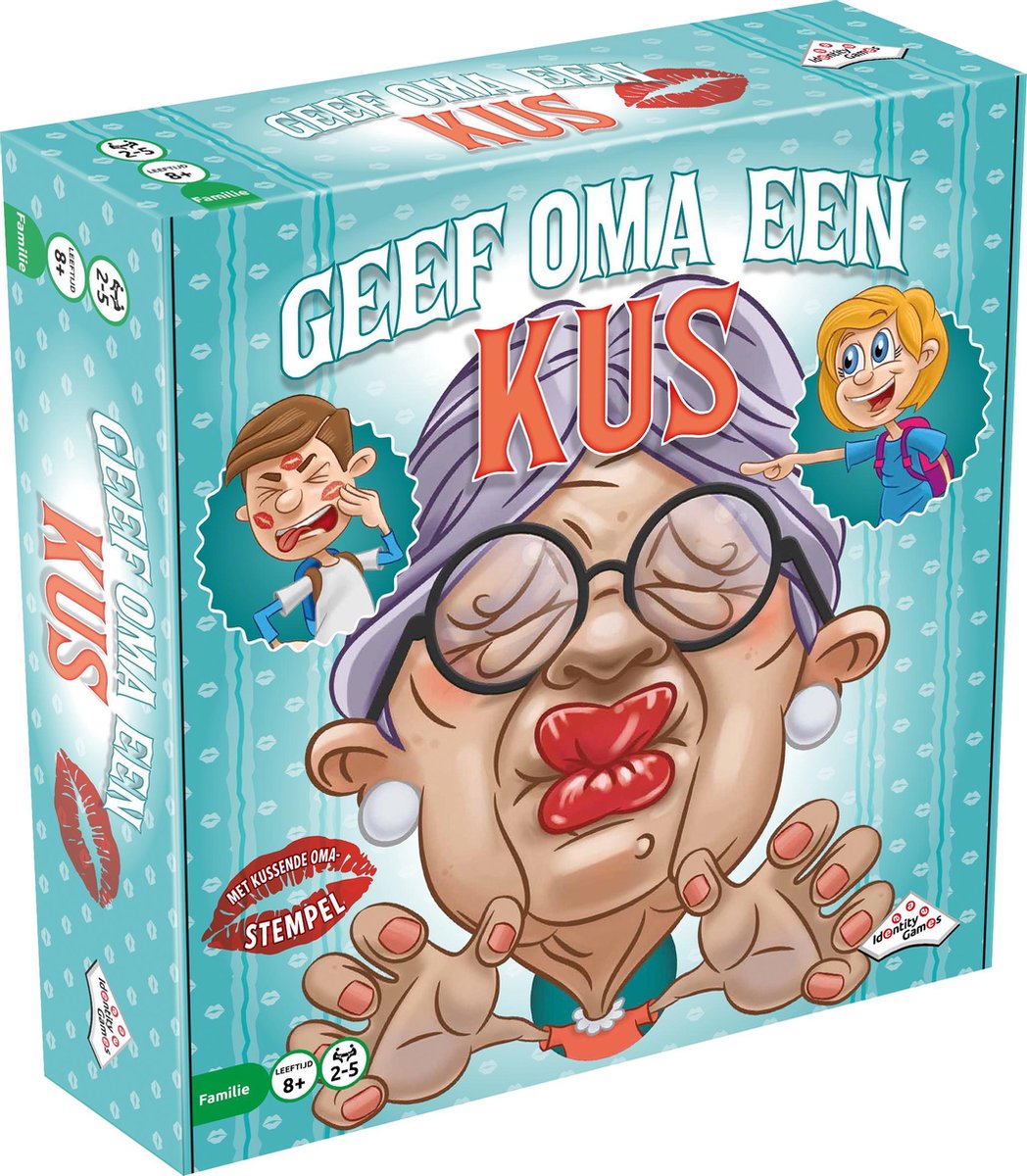 Geef Oma Een Kus - kinderspel