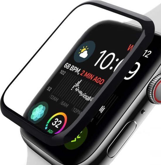 Apple Watch 42MM 10D FULL COVER EXTRA Sterk Screenpotector Beschermglas voor bescherming Apple Watch 3-4-5 42 MM - Hallo Mobile