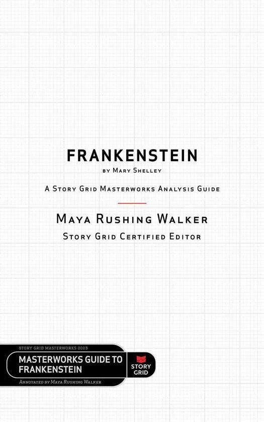Frankenstein by Mary Shelley - cover