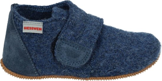 Giesswein OBERSTAUFEN - MeisjesPantoffelsKinderpantoffels - Kleur: Blauw - Maat: 20