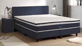 Sleepy Vogue Hotelbox Set Lederlook-90-200-Pegaso Dark Blue lederlook