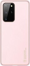 Hoesje geschikt voor Samsung Galaxy S20 Plus - dux ducis yolo case - roze