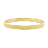 Armband Slangenprint  Medium | Goud