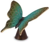 Mini - Asbeeld Dieren Urn Voor Uw Geliefde Dier Vlinder in brons - groen - Kat - Hond - Paard - Konijn