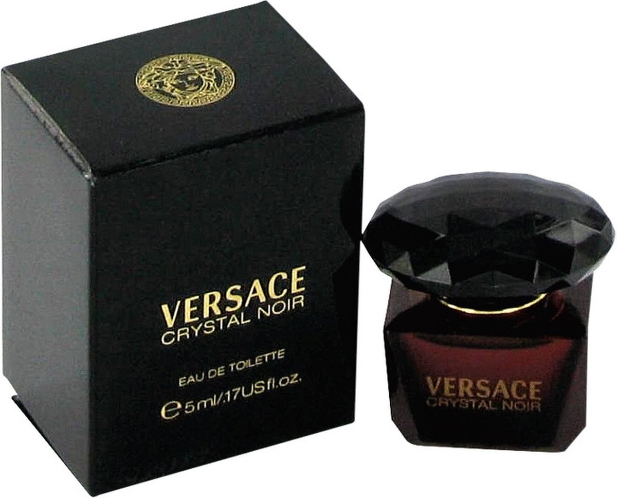 Goedkoopste Versace - Crystal Noir Miniaturka - Eau De Toilette - 5ML