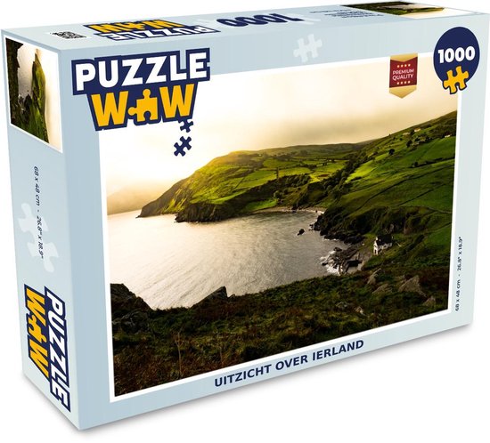 Puzzel Uitzicht over Ierland - Legpuzzel - Puzzel 1000 stukjes volwassenen  | bol.com