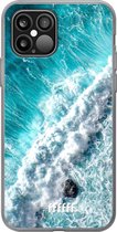 6F hoesje - geschikt voor iPhone 12 Pro - Transparant TPU Case - Perfect to Surf #ffffff