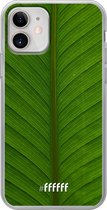 iPhone 12 Mini Hoesje Transparant TPU Case - Unseen Green #ffffff
