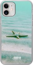 iPhone 12 Mini Hoesje Transparant TPU Case - Sea Star #ffffff