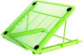 LuxeBass Mesh geventileerde verstelbare houder - steun - standaard voor laptop / notebook / iPad / Samsung Tab / tablet en meer -  groen