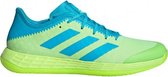 adidas Adizero FastCourt - Lichtblauw / Groen - maat 44