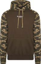 Ballin Est. 2013 - Heren Hoodies Small Logo Hood Camo - Groen - Maat M