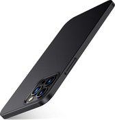 geschikt voor Apple iPhone 12 Pro Max ultra thin case - 6.7 inch - zwart