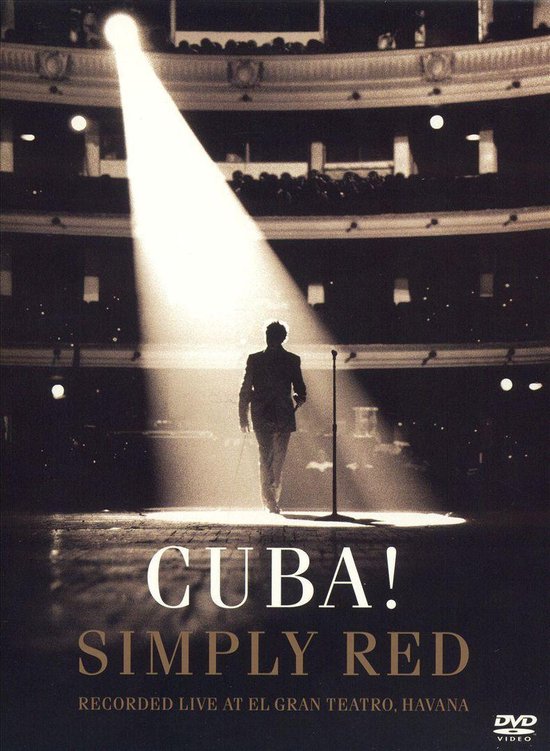 Cover van de film 'Simply Red - Cuba'