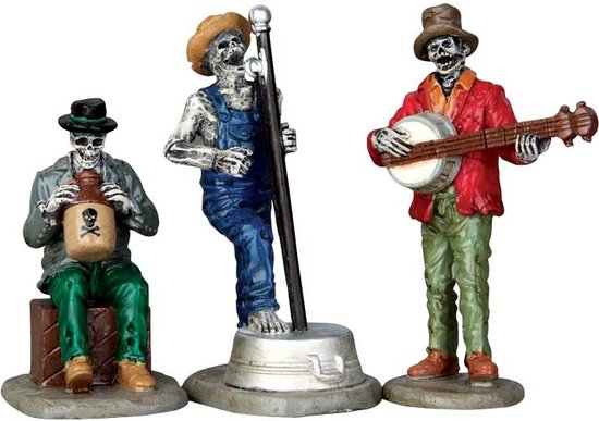 Lemax - Jeeperscreeper's Jugband - Set Of 3