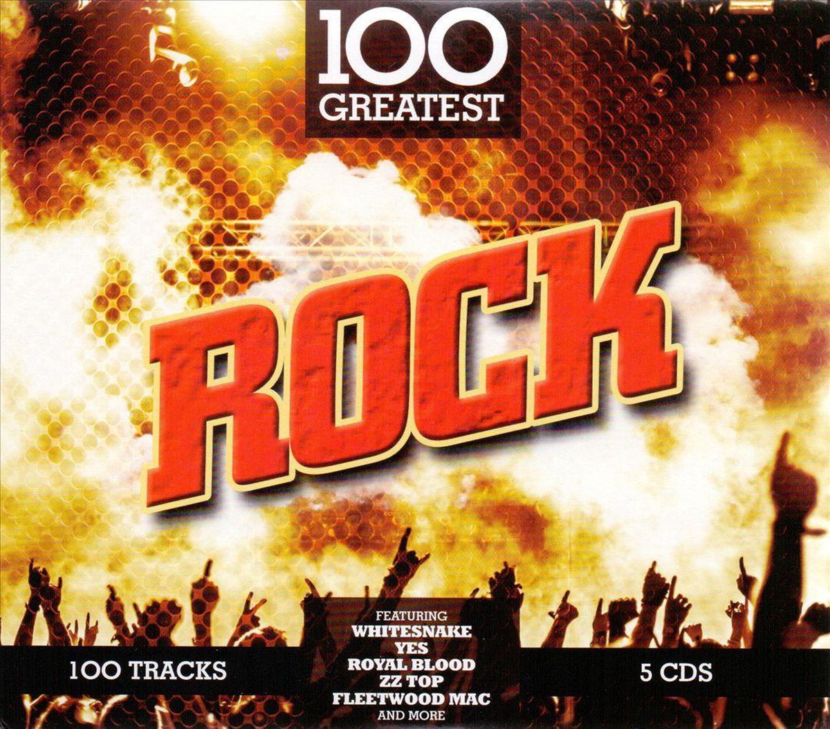 100 Greatest Rock, various artists CD (album) Muziek