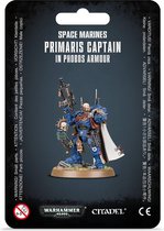 Warhammer 40.000 - Space marines: primaris captain in phobos armour