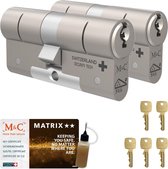 M&C Matrix - skg** 32/32 - 2 cilinders - 5 sleutels -