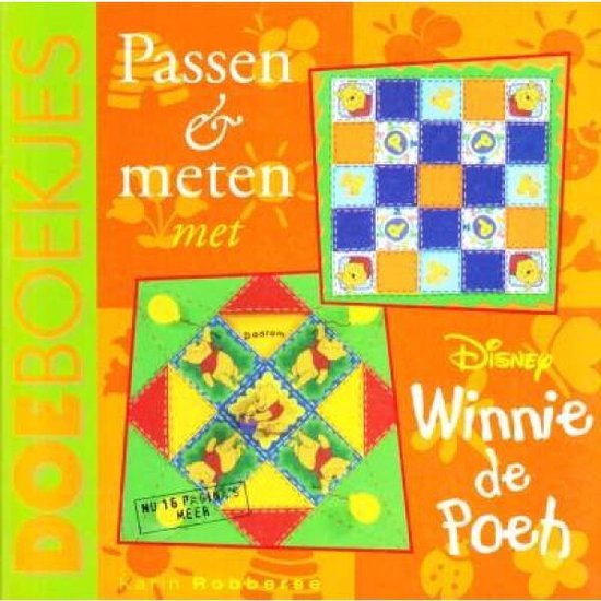 Cover van het boek 'Passen & meten met Winnie de Poeh'