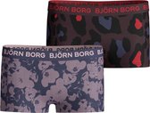 Bjorn Borg Minishorts 2 Pack 2way Flower Maat 110-116