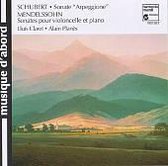 Schubert: Sonate "Arpeggione";  Mendelssohn / Claret, Planes