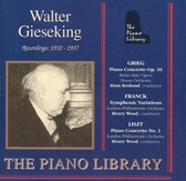 Walter Gieseking: Recordings (1932-1937)
