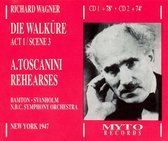 Arturo Toscanini Rehearses Die Walküre Act 1, Scene 3